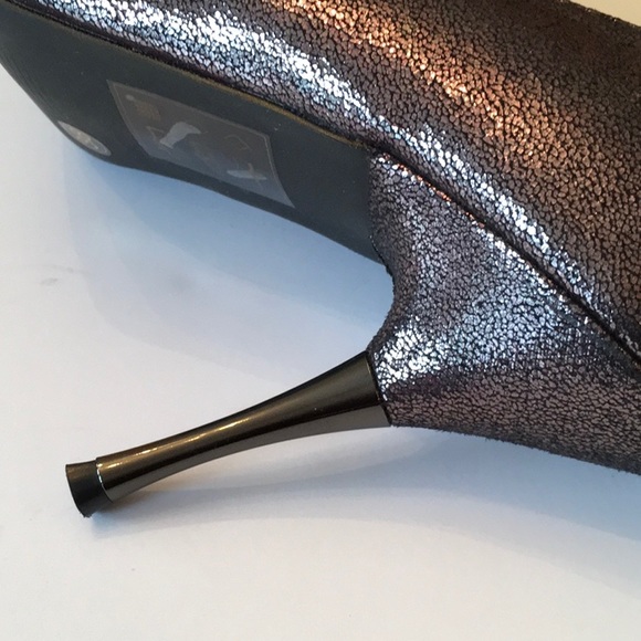 Spring Metallic Grey Heels - Picture 7 of 7